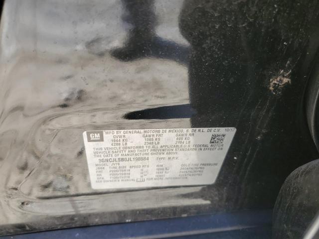 3GNCJLSB0JL198584 CHEVROLET TRAX 2018