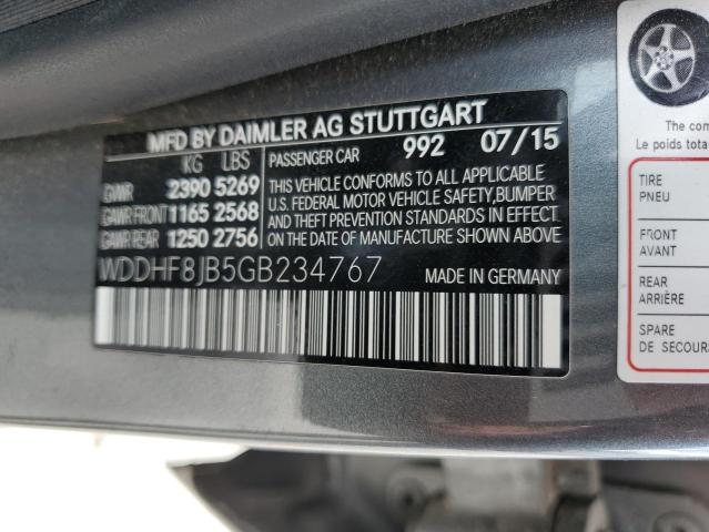 VIN WDDHF8JB5GB234767 2016 Mercedes-Benz E-Class, 3... no.12