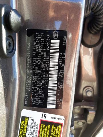 VIN 4T1C11AK8RU222495 2024 Toyota Camry, LE no.12