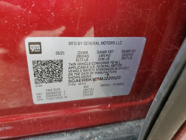 2021 BUICK ENCLAVE ES 5GAERBKW3MJ220520