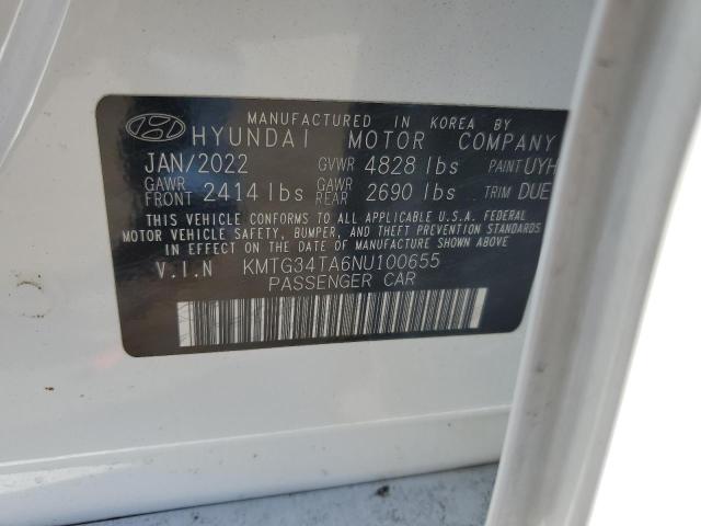 2022 GENESIS G70 BASE - KMTG34TA6NU100655