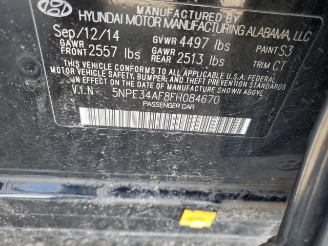 2015 HYUNDAI SONATA SPO 5NPE34AF8FH084670