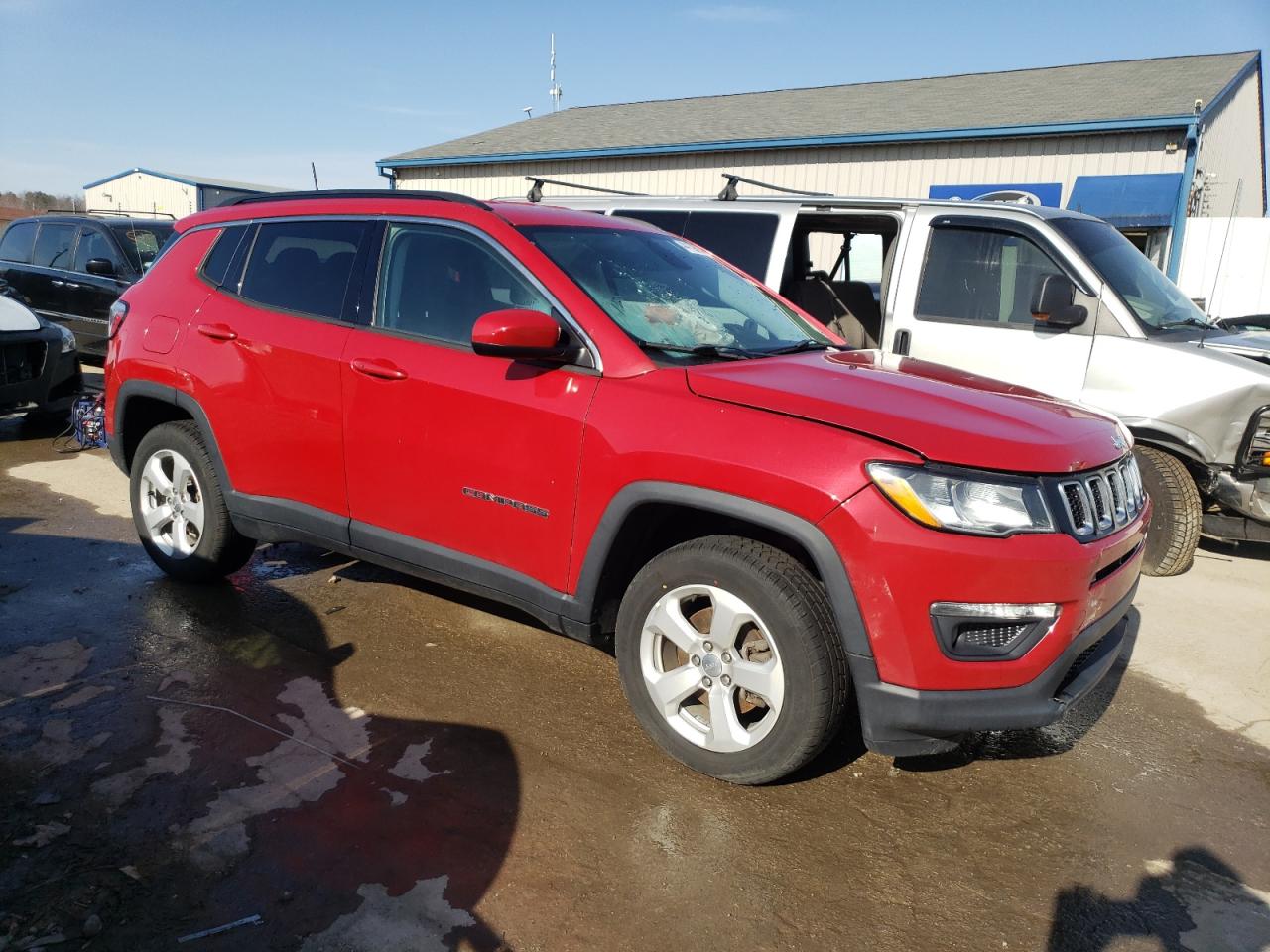 2019 Jeep Compass Latitude vin: 3C4NJDBB3KT641433