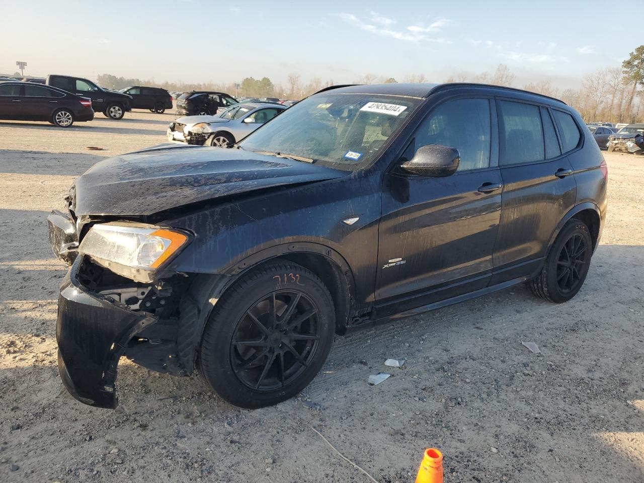 2014 BMW X3 xDrive35I vin: 5UXWX7C56E0E81967