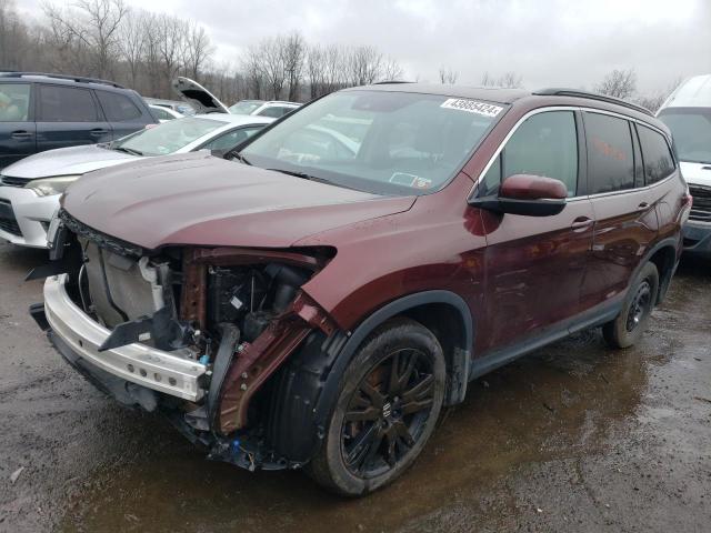 Lot #2473566159 2022 HONDA PILOT SE salvage car