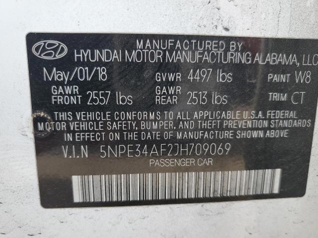 2018 HYUNDAI SONATA SPO 5NPE34AF2JH709069