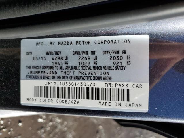 2016 MAZDA 6 SPORT JM1GJ1U56G1430370