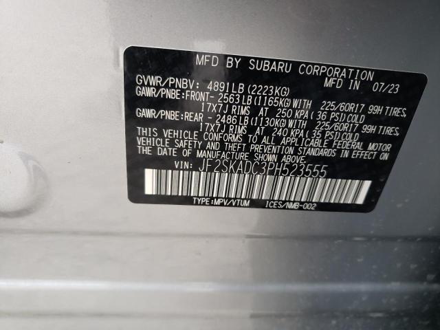 2023 SUBARU FORESTER P - JF2SKADC3PH523555