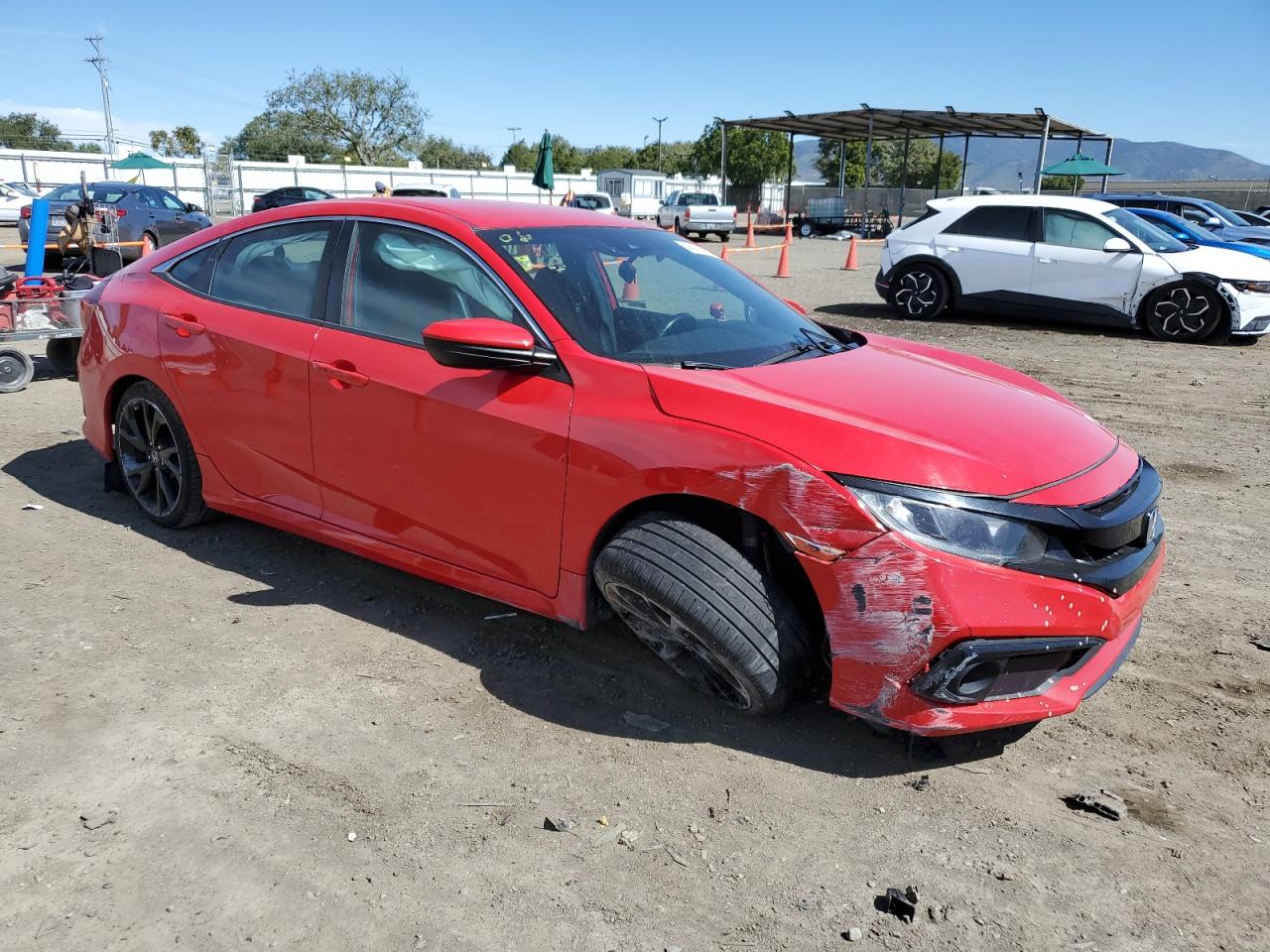 2HGFC2F8XKH535105 2019 Honda Civic Sport