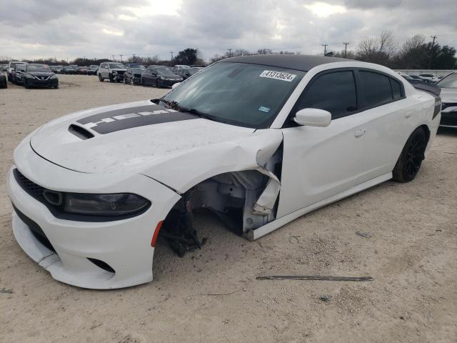 Lot #2429139543 2021 DODGE CHARGER R/ salvage car