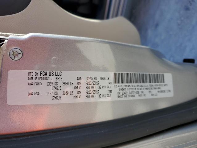 2015 CHRYSLER TOWN & COU 2C4RC1JG4FR714938