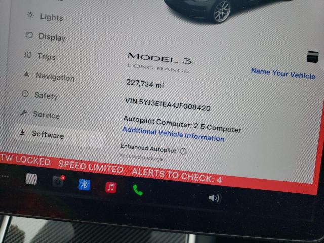 2018 TESLA MODEL 3 5YJ3E1EA4JF008420