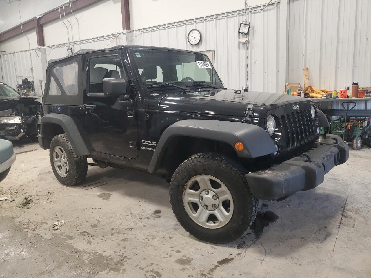 2014 Jeep Wrangler Sport vin: 1C4AJWAG8EL155840