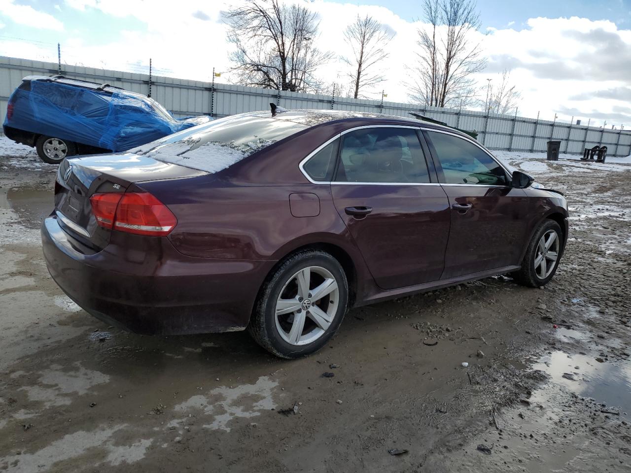 1VWBH7A3XCC067322 2012 Volkswagen Passat Se