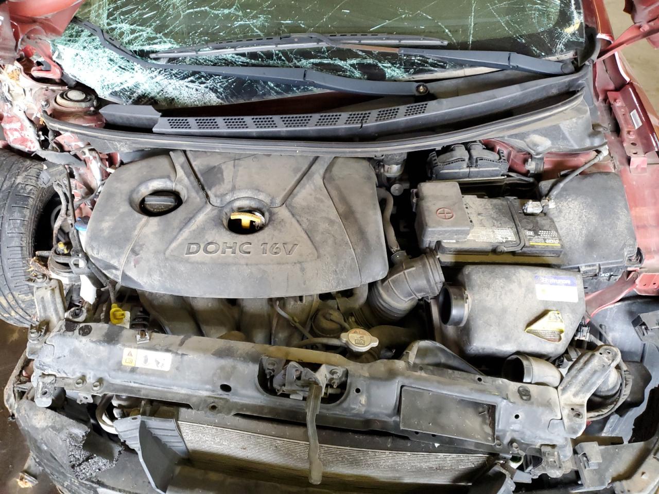 KMHDH4AE8DU501692 2013 Hyundai Elantra Gls