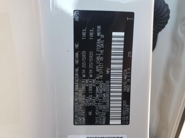2024 TOYOTA GRAND HIGH - 5TDAAAB58RS000810