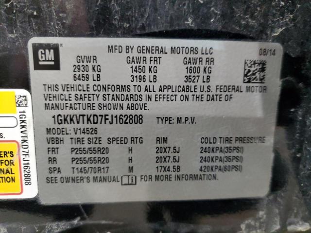 2015 GMC ACADIA DEN 1GKKVTKD7FJ162808