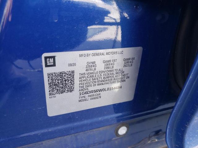 2020 CADILLAC CT5-V - 1G6DR5RW0L0154484