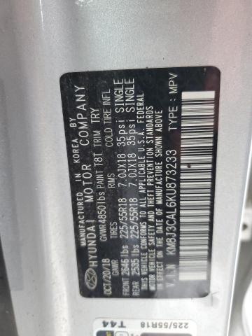 2019 HYUNDAI TUCSON LIM - KM8J3CAL6KU873233