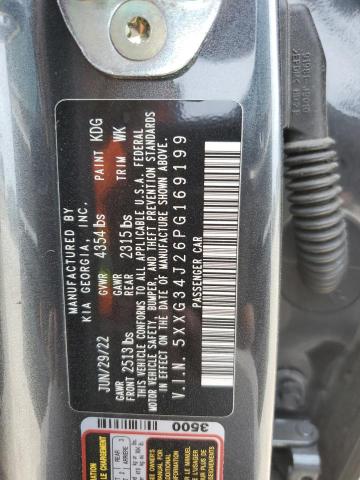 2023 KIA K5 EX 5XXG34J26PG169199