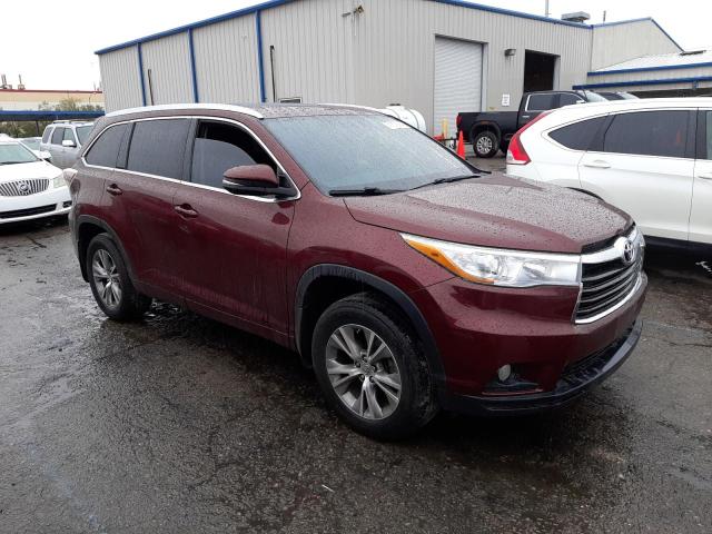 VIN 5TDJKRFH8FS095073 2015 Toyota Highlander, Xle no.4