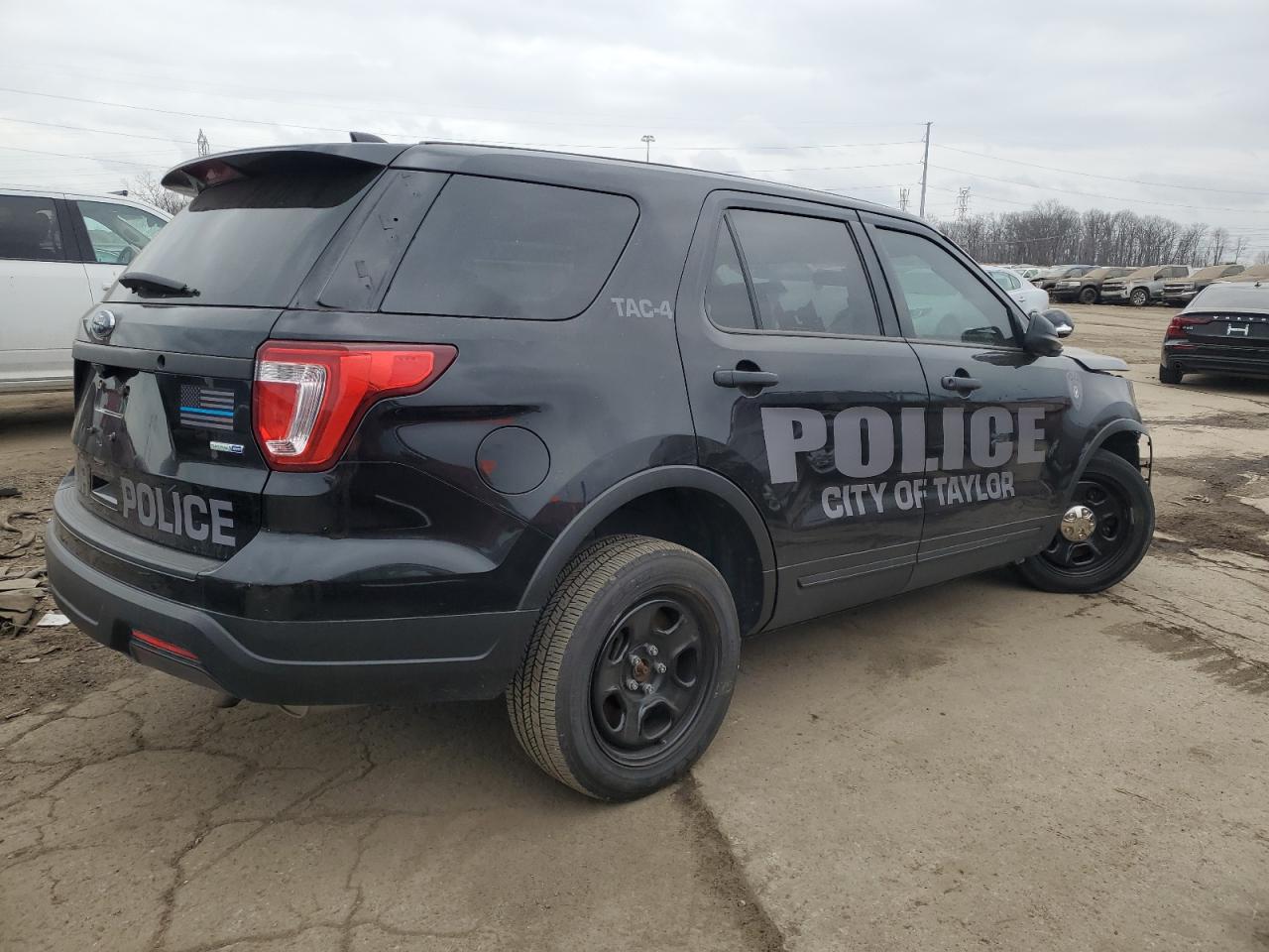 2019 Ford Explorer Police Interceptor vin: 1FM5K8AR5KGA12923