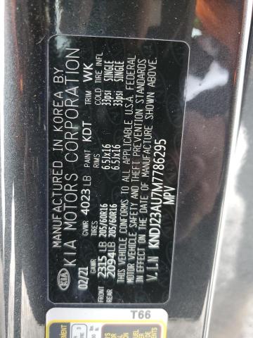 2021 KIA SOUL LX KNDJ23AU7M7786295