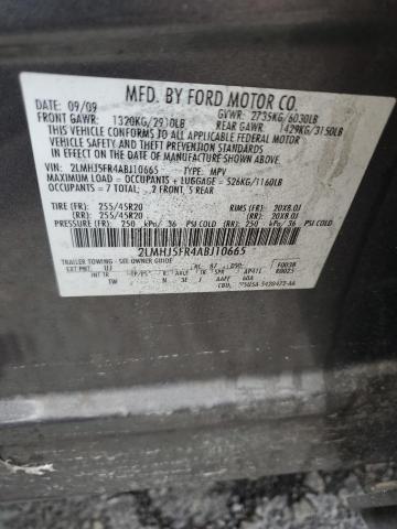 2010 Lincoln Mkt VIN: 2LMHJ5FR4ABJ10665 Lot: 41078204