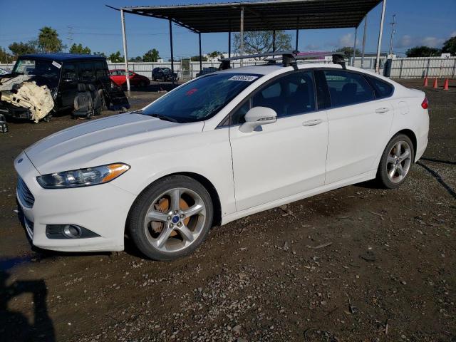 Lot #2485122934 2016 FORD FUSION SE salvage car