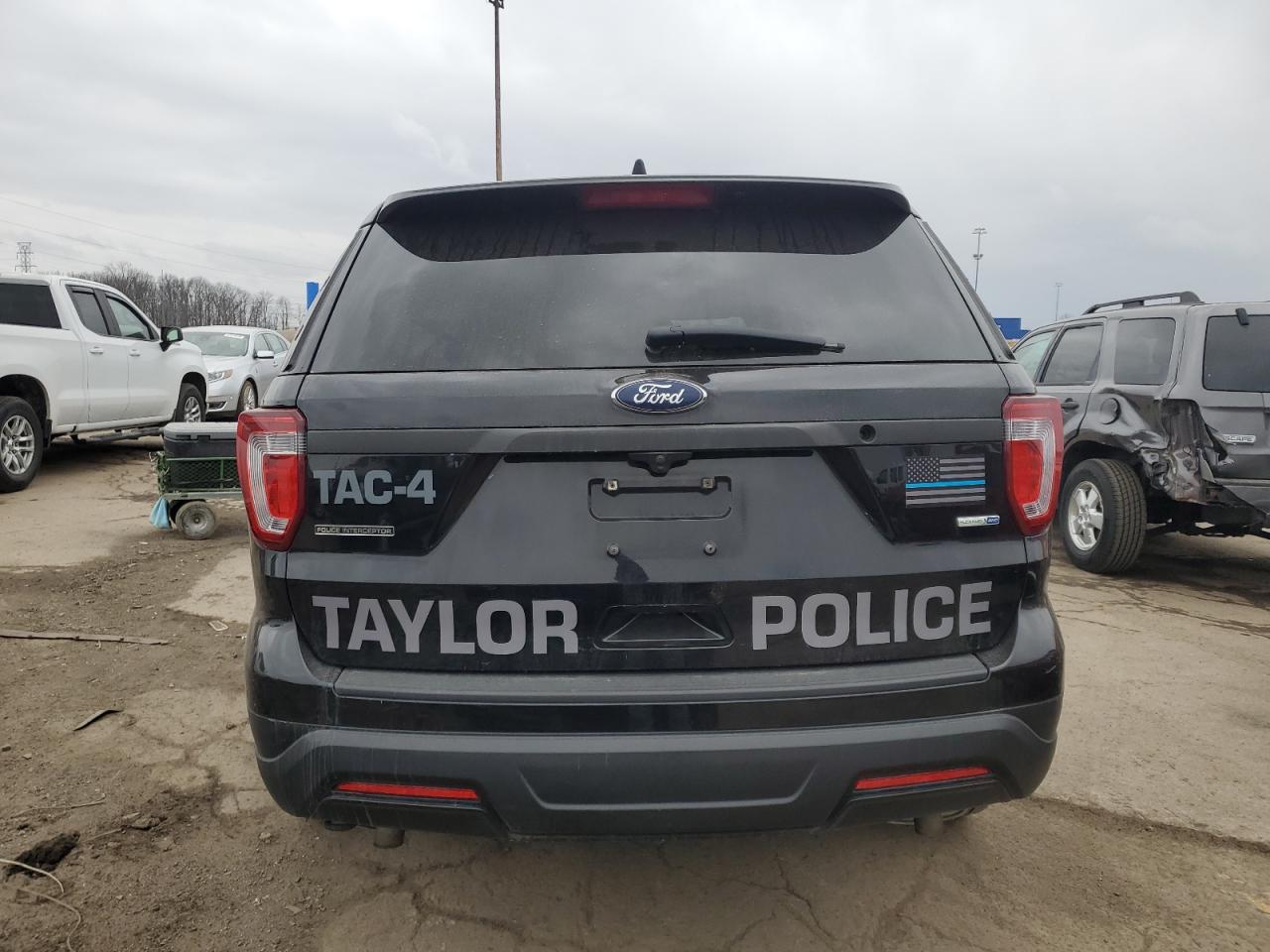 2019 Ford Explorer Police Interceptor vin: 1FM5K8AR5KGA12923