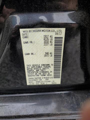 2017 NISSAN ALTIMA 2.5 1N4AL3AP3HC246016