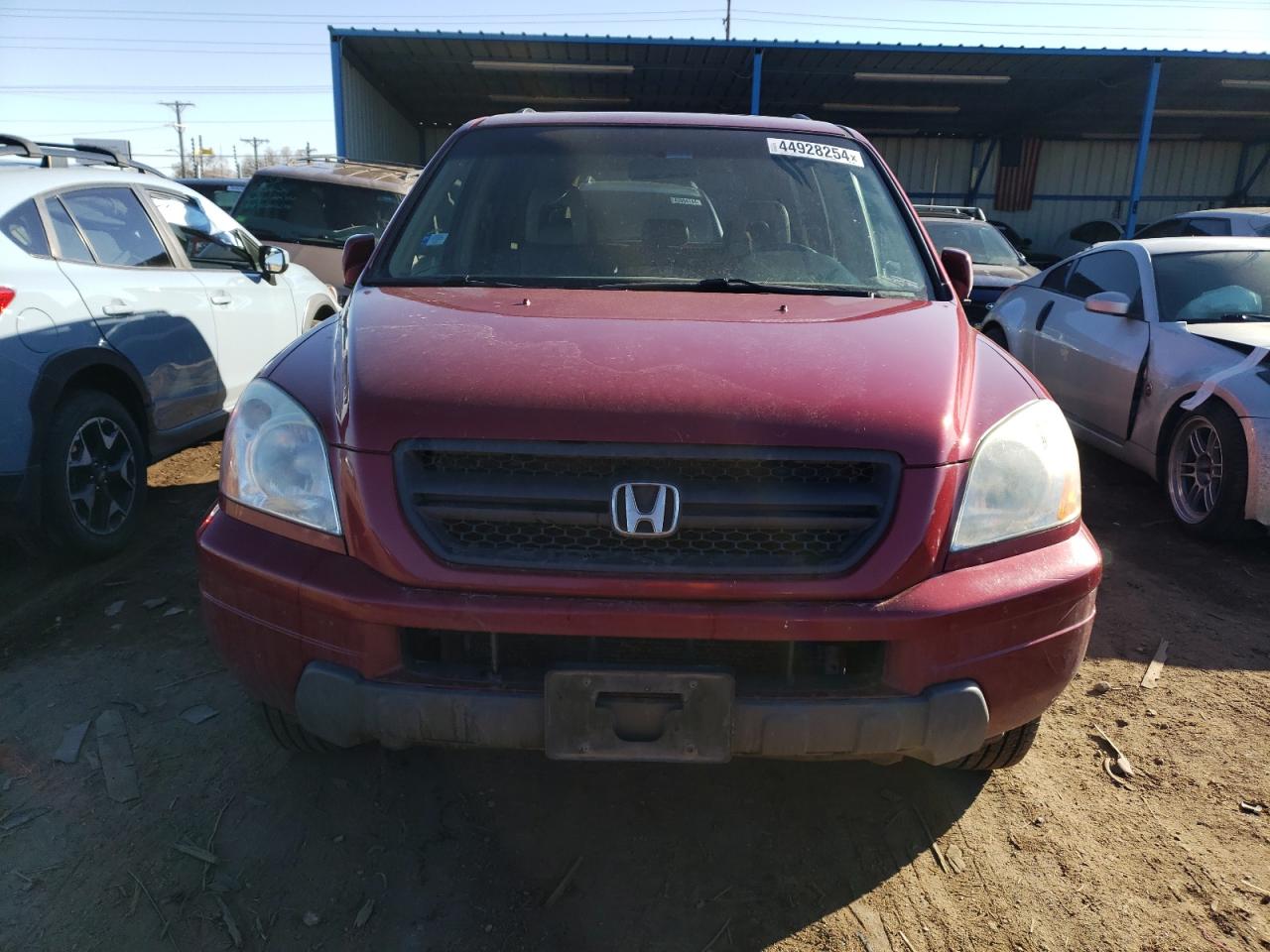 5fnyf18535b038063 5FNYF18535B038063 2005 Honda Pilot Exl