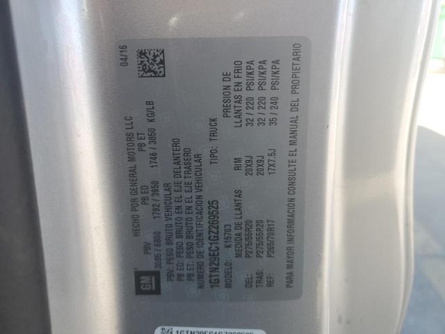 2016 GMC SIERRA1500 1GTN29EC1GZ269525