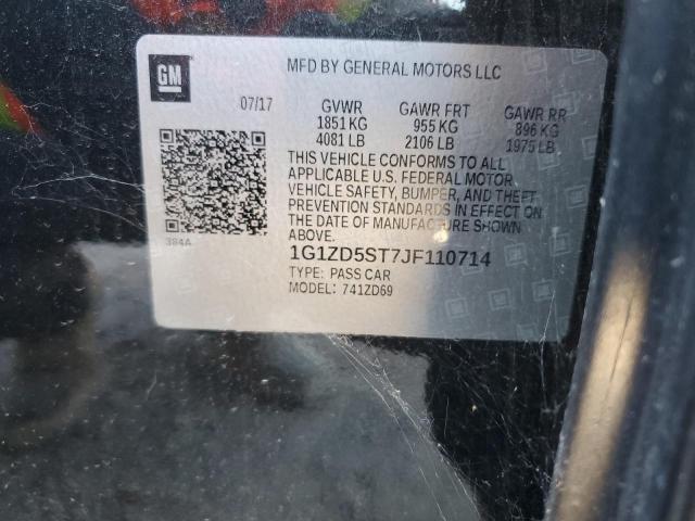 1G1ZD5ST7JF110714 2018 Chevrolet Malibu Lt