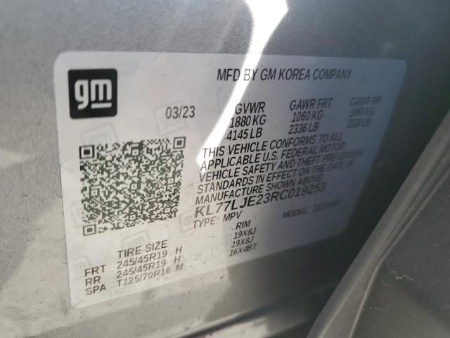 2024 CHEVROLET TRAX 2RS - KL77LJE23RC019253