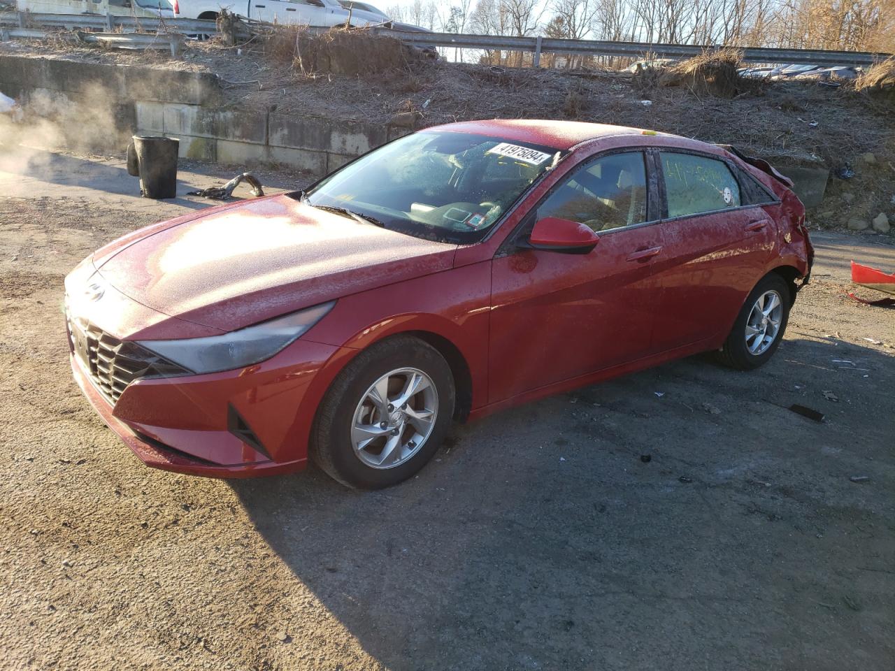 2022 Hyundai Elantra Se vin: KMHLL4AG8NU327779