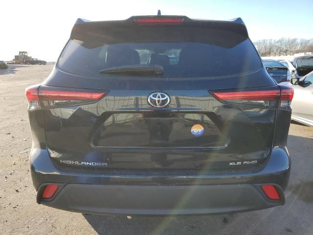 VIN 5TDGZRBH8MS528092 2021 Toyota Highlander, Xle no.6