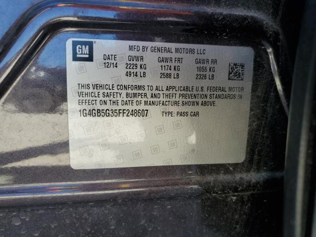 2015 BUICK LACROSSE - 1G4GB5G35FF248607