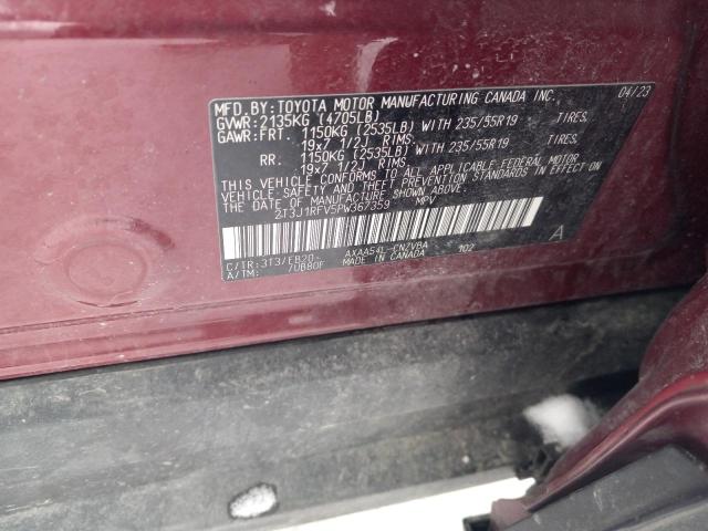 2023 TOYOTA RAV4 ADVEN - 2T3J1RFV5PW367359