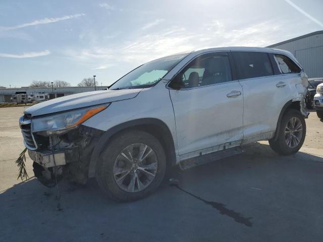 VIN 5TDZKRFH2ES026574 2014 Toyota Highlander, LE no.1