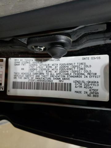 2005 Toyota 4Runner Sr5 VIN: JTEBT14R858023822 Lot: 45125184