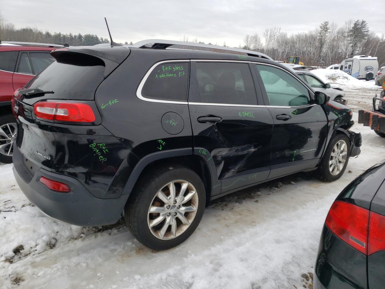 2017 Jeep Cherokee Limited vin: 1C4PJLDB2HW547952