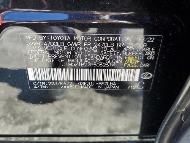 2023 LEXUS IS 350 F S JTHGZ1B27P5062614