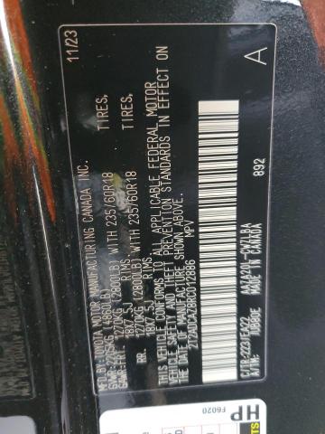 2024 LEXUS NX 250 BAS 2T2ADCAZ8RC012886
