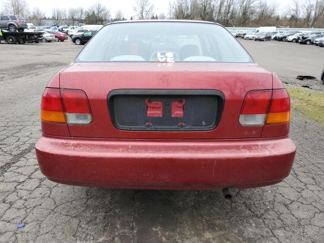 1998 Honda Civic Lx VIN: 1HGEJ6674WL036499 Lot: 42932254