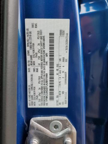 2018 FORD ESCAPE SE 1FMCU0GD7JUB51949