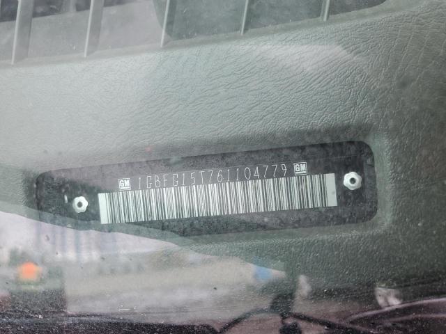 1GBFG15T761104779 2006 Chevrolet Express G1500