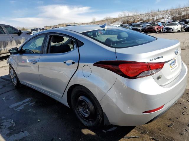 VIN 5N1AZ2MG6HN134843 2015 HYUNDAI ELANTRA no.2