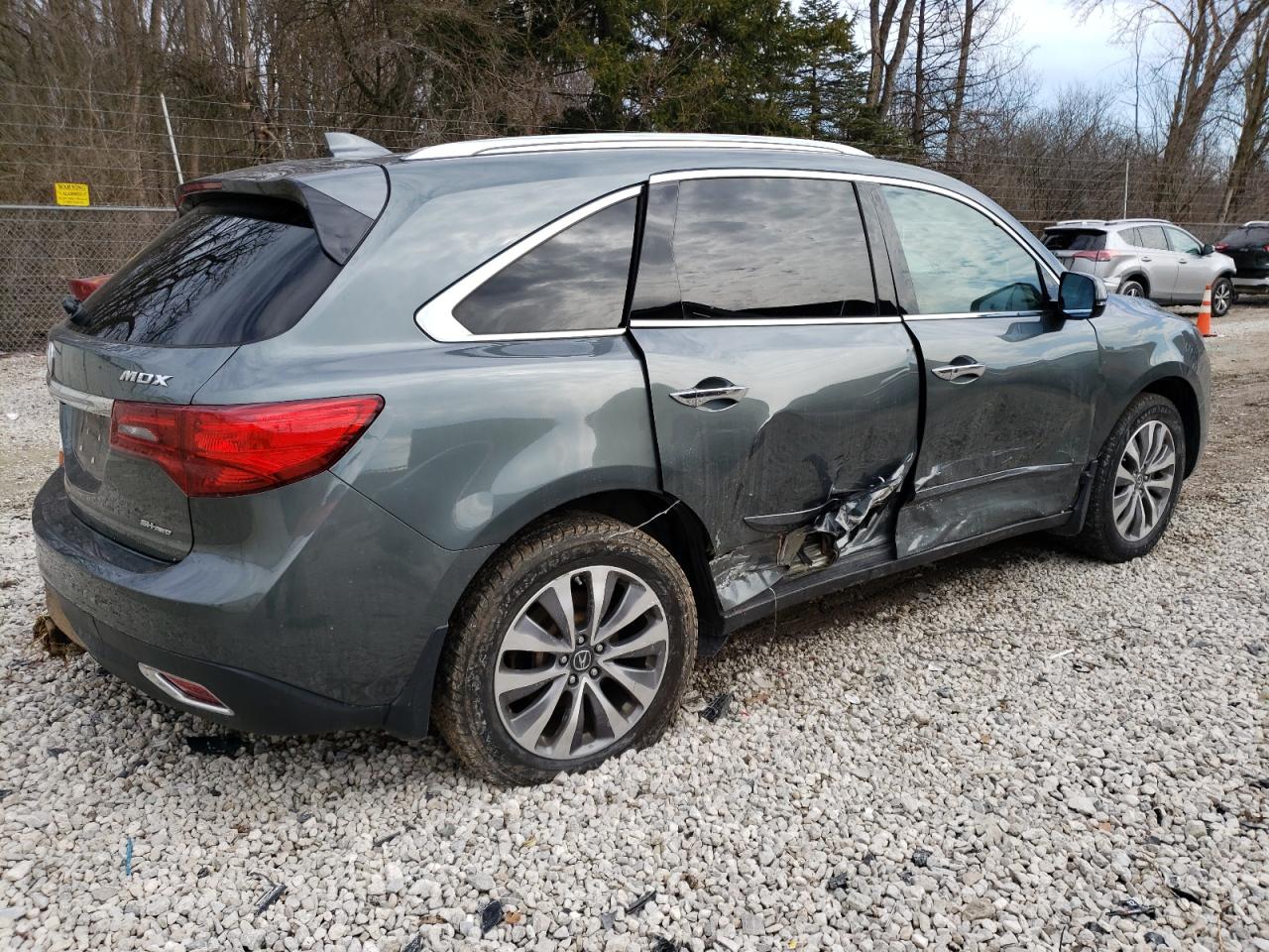 5FRYD4H48EB004410 2014 Acura Mdx Technology