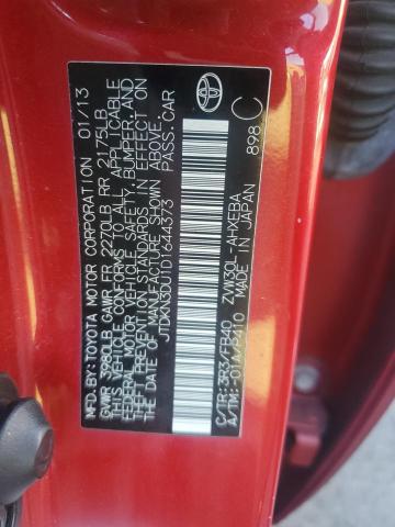 2013 Toyota Prius VIN: JTDKN3DU1D1644373 Lot: 39243930